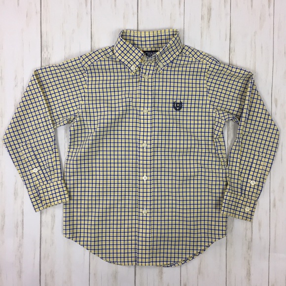 X2 Chaps Boys Plaid Button-Down Dress Shirts (5) - Picture 5 of 8